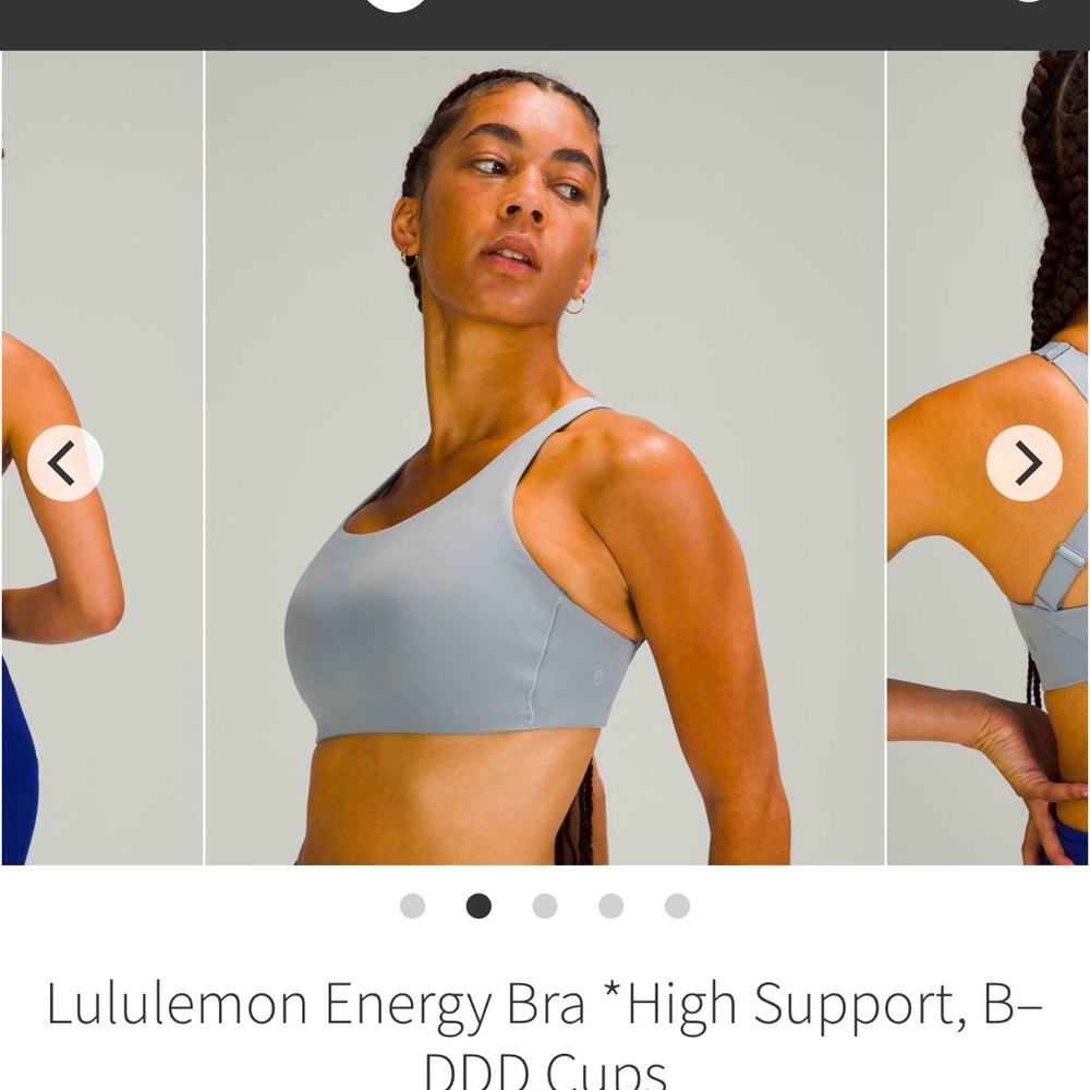 Lululemon Energy Bra *High Support 36DD